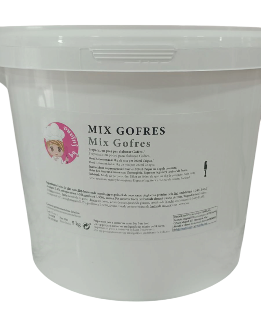 MIX GOFRE BY SUSANA5kg